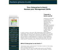 Tablet Screenshot of business-process-it.com